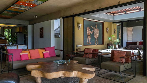 Zona de estar del vestíbulo