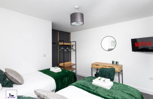 Greenwood by Alt-Stay - 4 Bed 2 Bath Home - Parking, WiFi & Smart TV In All Bedrooms - Contractors & Relocations - Weekly & Monthly Rates - Foto 15