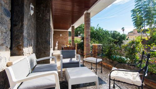 Queen Fabiola Villa, spacius home with private Pool in east Malaga - Photo 5, Garden view