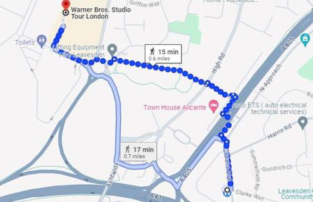 Self Contained, Double Bed Studio, private kitchen, private Bath, Walking distance to Harry Potter - Foto 70