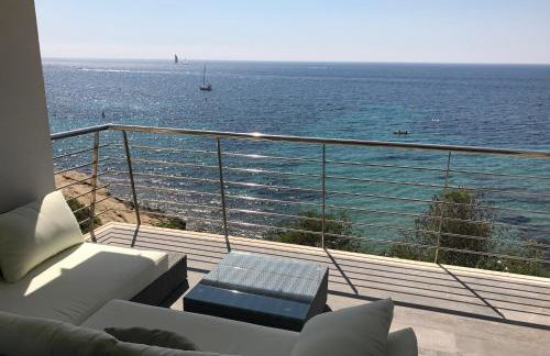 Moraira Sea front, first line, Air Conditioning, heating, First floor, 2 habs 4beds - Foto 2