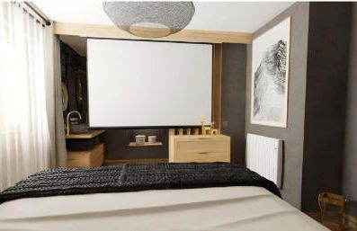 Appartement ambiance chalet avec vidéo-projecteur - Foto 12