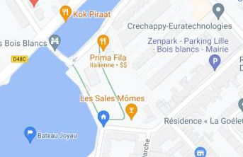 Bateau péniche Lille - Euratechnologie - Foto 13