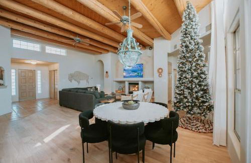 Buffalo Escape-Private Hot Tub in serene Corrales-Mountain View-Pet Friendly-No Pet Fee! - Foto 20