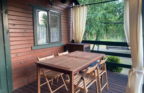 Uroczy drewniany domek w Charzykowach - Foto 20