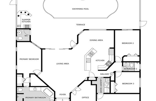 Rosegarden - Pool Spa and Perfect Water View - Foto 44