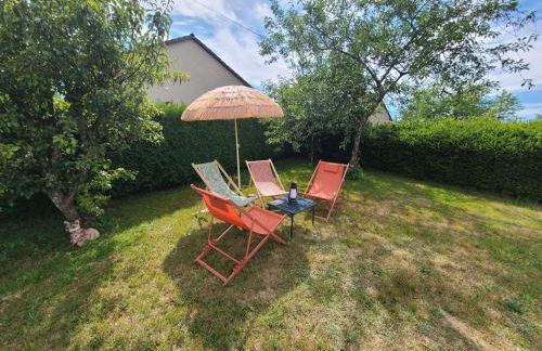 Maison campagne 4 pers, terrasse et jardin, proche sentiers et thermes. - FR-1-589-418 - Foto 5
