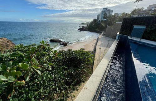 Apartamento alto padrão Salvador BC1309 Pé na Areia Vista Mar Barra Ondina - Foto 44