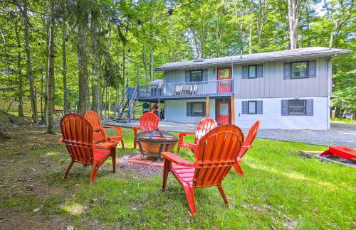 Wraparound Deck Big Bass Lake Home in Gouldsboro - Foto 31