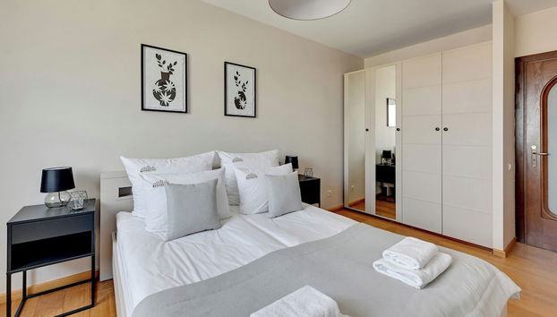 Top Floor z Widokiem na Morze by Downtown Apartments - Foto 2, Habitación