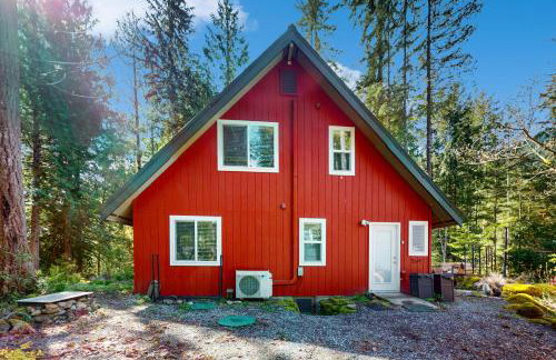 Wooded-View Decks: Family Cabin Retreat in Deming - Foto 4
