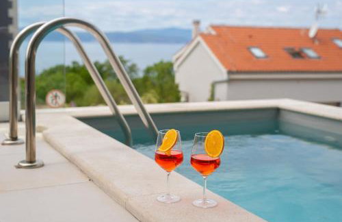 VILLA SOLIS LACUS modernes Apartment - privater beheizbarer Pool- Klimaanlage - private Parkplätze - Foto 38