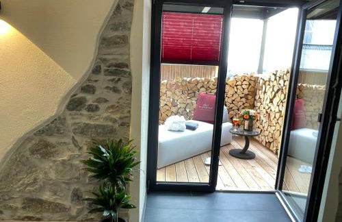 Ferienwohnung im Chaletstil Ährenglück 70 qm Wellness Fitness Sauna Bergrödelhof - Foto 13