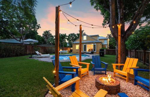 Heated Pool Grill Fire Pit & Cold Plunge Sleeps 8! - Foto 65