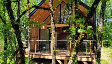 Wabi sabi lodge - spa&sauna privatif - forêt - Foto 4