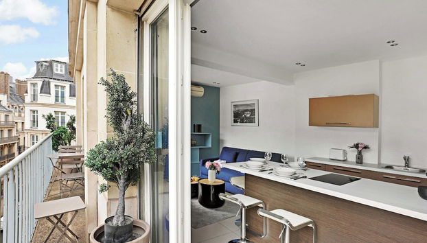 Charming Apartment - 1br/4p - Saint Lazare - Foto 5, Cocina privada