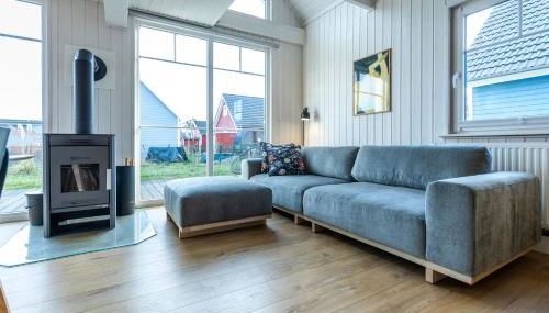 Skandi Design Ferienhaus mit Hafenblick & Beach - Foto 4