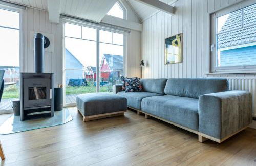 Skandi Design Ferienhaus mit Hafenblick & Beach - Foto 4