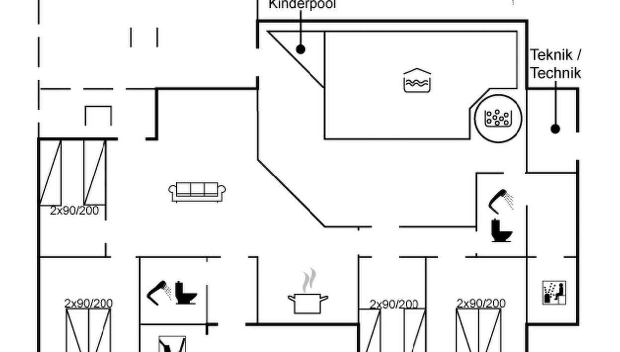 "Luciane" - 2.5km from the sea - Photo 1, Floorplan