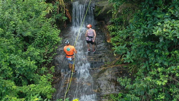 Discesa in corda doppia