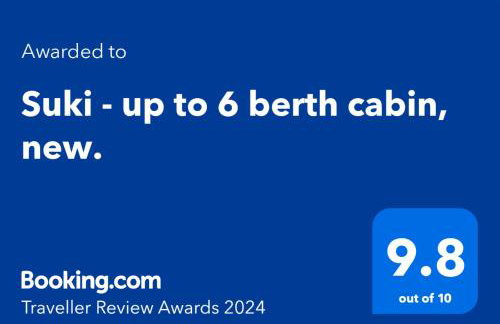 Suki - up to 6 berth cabin, new. - Foto 3