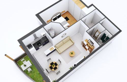 Le Montaigne - Climatisation, Parking Privé, Tramway et Airbus - Foto 4