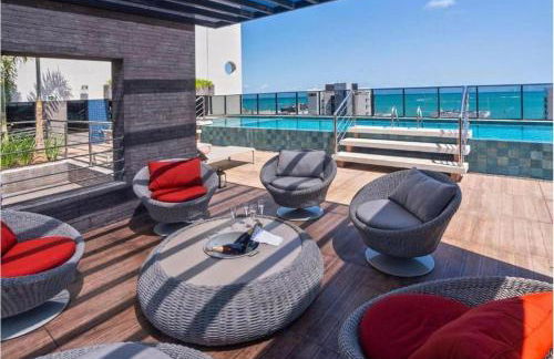 Time Apto 410 Quarto Sala Luxo Conforto na Praia Ponta Verde - Foto 25