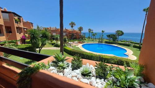 Estepona Sunriser Sea view apartment - Photo 2, Garden, sunbed
