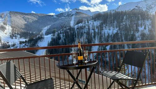 Auron hyper centre-vue panoramique-au pied des pistes - Foto 2