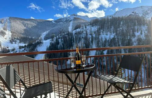 Auron hyper centre-vue panoramique-au pied des pistes - Foto 2