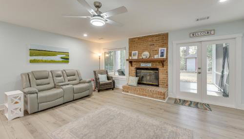5 Mi to Dtwn Beaufort Home with Screened-In Patio - Foto 5