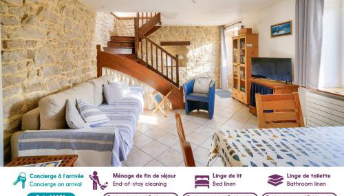 Pont L'Abbé, maison avec jardin pour 4 - Foto 2