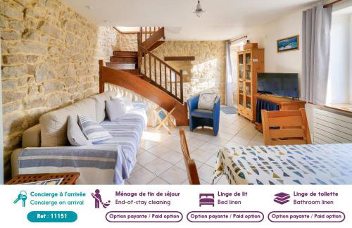 Pont L'Abbé, maison avec jardin pour 4 - Foto 2