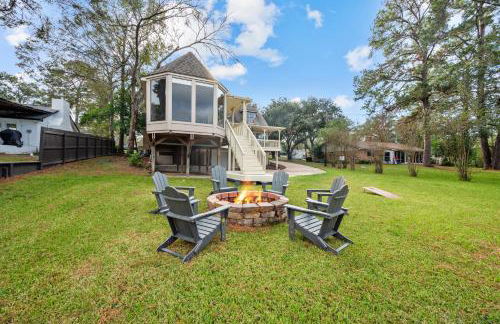 Woodlands Area Lake View Retreat - Foto 44