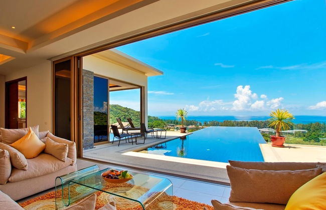 Hilltop Wow 4br Seaview Pool Villa at Naithon Beach - Foto 8