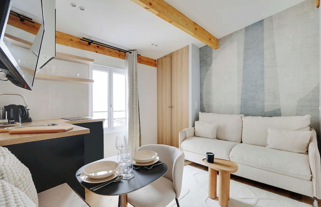 Cosy Studio With AC -2p- Sacra-coeur Montmartre - Foto 5