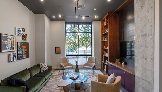 Zona de estar del vestíbulo