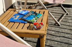 Terrasse - Hyper centre - 2 chambres - Parking gratuit - Calme & lumineux - Arrivée autonome - Foto 11