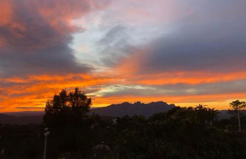 villa 7 personnes 45 mn Barcelone vue sur Montserrat - Foto 22