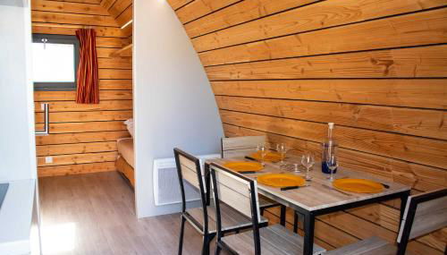 Gîte Pigne 2/4 pers. - Camping Les Berges du Bramont - Foto 4