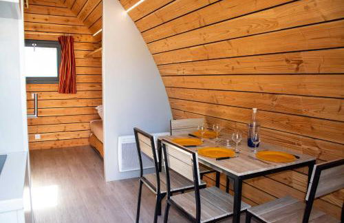 Gîte Pigne 2/4 pers. - Camping Les Berges du Bramont - Foto 4