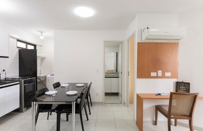 Lindo Flat no Beach Class Santa Maria em Boa Viagem - Foto 60