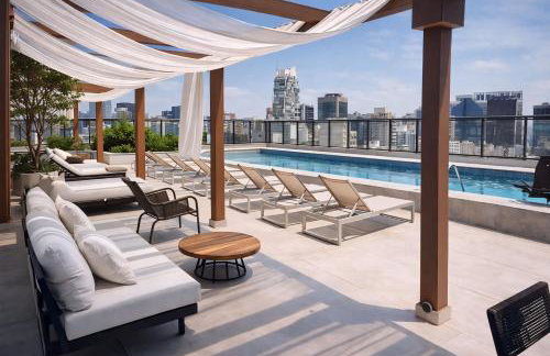 Luxury Studio Paulista Rooftop Pool 5min Metro - Foto 11