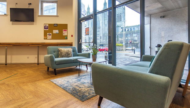 Sitzecke in der Lobby