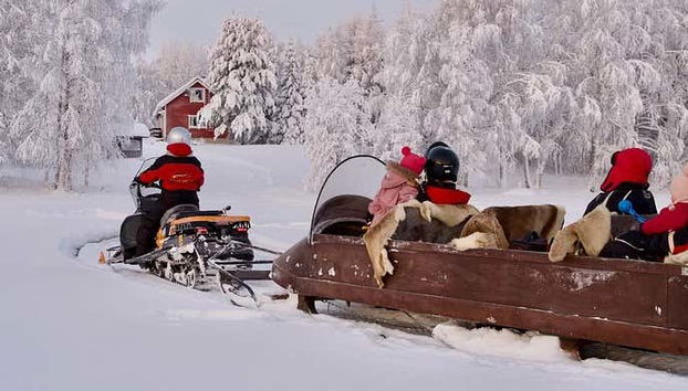 Snowmobile Ride & Ice Fishing - Photo 4