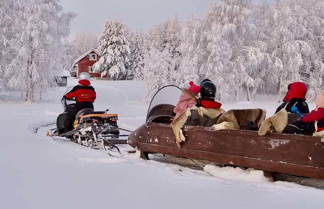 Snowmobile Ride & Ice Fishing - Photo 5