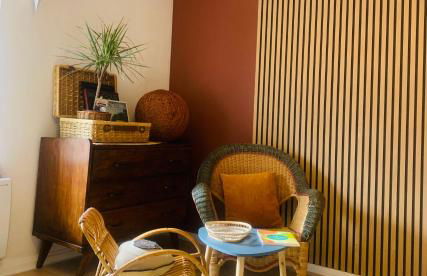 Côté Rive, au bord de la rivière La Moselotte et terrasse - Foto 9