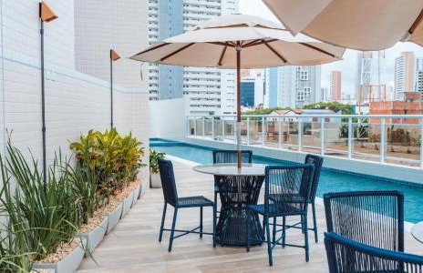 Apartamento com piscina Praia de Iracema, Aquarius Residence-Fortaleza - Foto 2