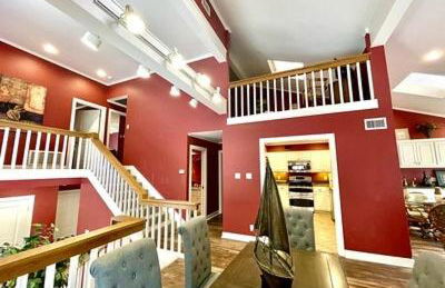 80BPD, Four bedroom, two 1 2 bath log-sided condo with lake view , garage condo - Foto 38