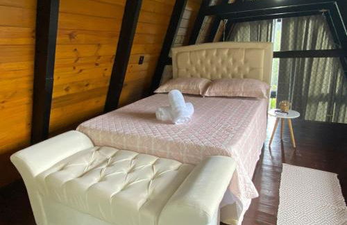 Chalé c/ Hidro | Lareira | Natureza | Wi-Fi - Foto 12